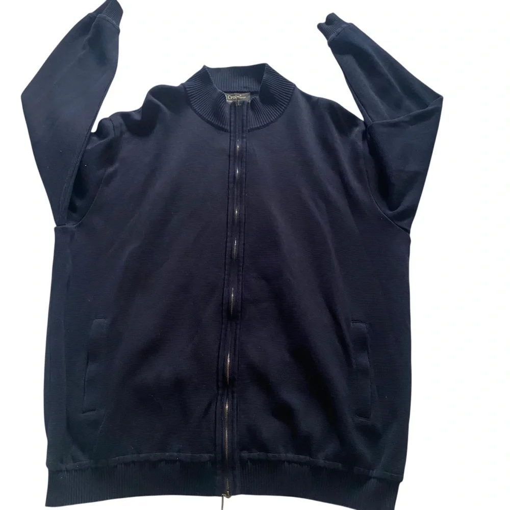 ST.Croix Men’s Blue Zip-up Cardigan XXL